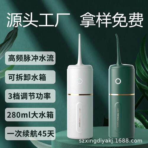 冲牙器家用电动洁牙器便携式水牙线口腔冲洗清洁洗牙器洁牙仪厂家