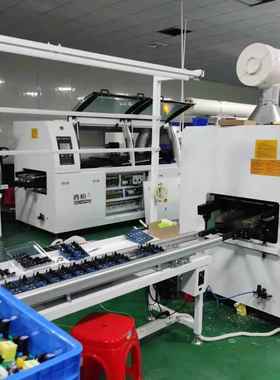 中山省电B型波峰焊厂SP-260A家小接型双波峰PC电源板焊接省锡焊波