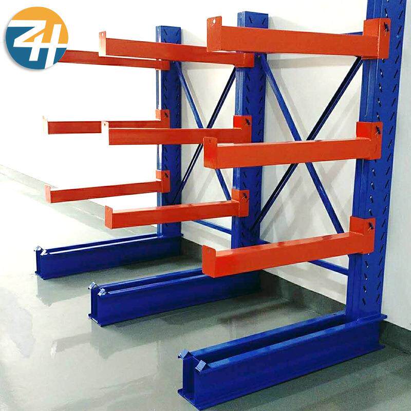 厂家直供重型仓储悬臂式货架单双臂重型仓库平台阁楼悬臂货架