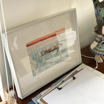 波大卫霍克尼普北al202508欧关风轻奢客厅背景电箱卧室玄墙面装表