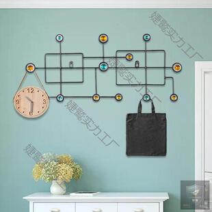 免打孔衣挂架创意挂钩无痕门后玄关入户挂衣钩收纳钉子卧室墙壁贴