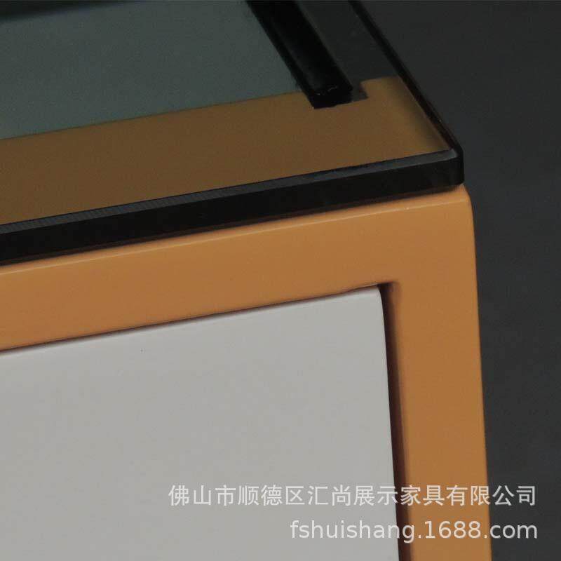 新款烤漆眼镜柜木质玻璃眼镜柜台珠宝不锈钢展示陈列柜子现货