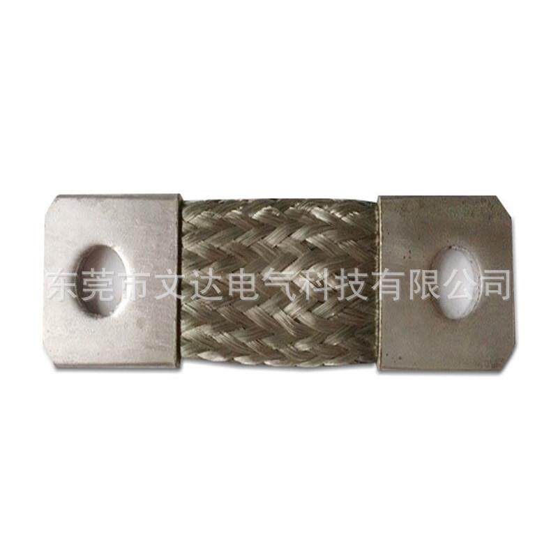 大电流纯紫铜软连接 镀银铜导线 变压器大电流铜丝软连接T2