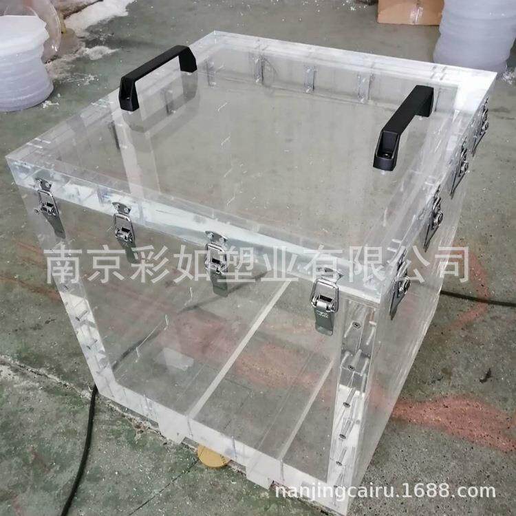 亚克力收纳箱手套操作箱 真空测试密封试验箱 有机玻璃亚克力透明