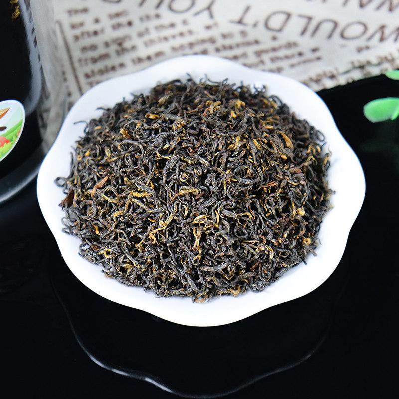 祁门红茶祁红香螺新茶春茶浓香茶叶送礼罐装散装250g