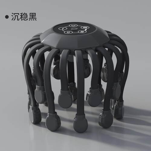 新款头部按摩器爪按24头皮按摩器全自动经络疏通头疼电动摩八仪爪