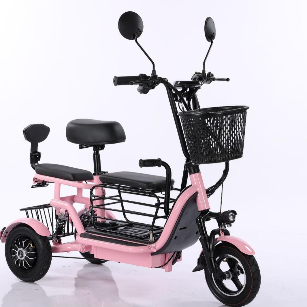 电动轮轻便宠代步遛娃车家用小型电三轮物001三车