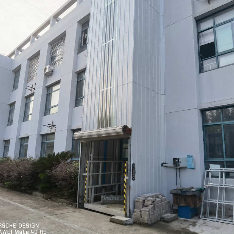 梯提升机双缸升降液压液压吨电动固定单2t5t1货吨升降导轨3式平台