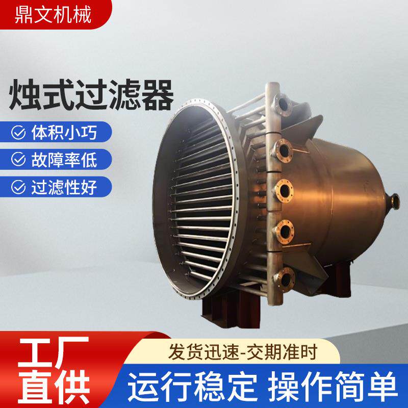 DWZ系列化工制药一键掌控轻松驾驭过滤全过程烛式过滤器多介质
