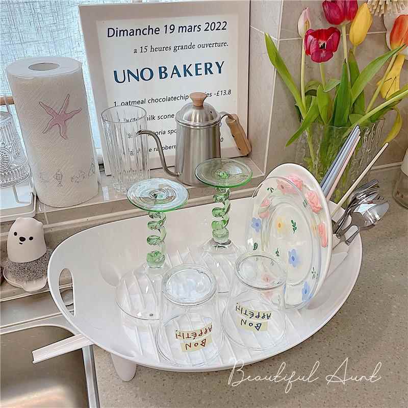 沥水盘碗架碗用碟收纳层槽架水置物XWX架餐具家厨房台面碗筷滤水