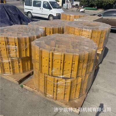 山推推土机配件履带总成SD16/22/23/32干地型底盘链条含板总成