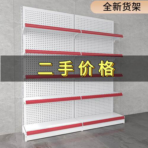 超市货架展示架商店小卖部便利店母婴零食商品单双面食品自由组合