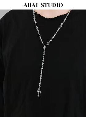 Cross necklace men cross set chain 十字架项链男十字架套链