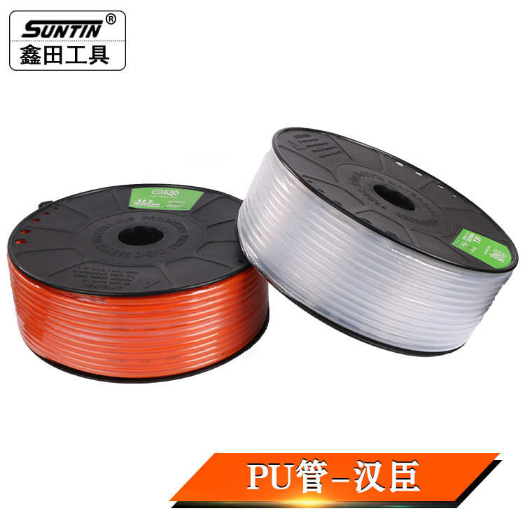 鑫田高压PU8*5气管空压机气动软管外径8*5mm12*8mm10*6.5汉臣