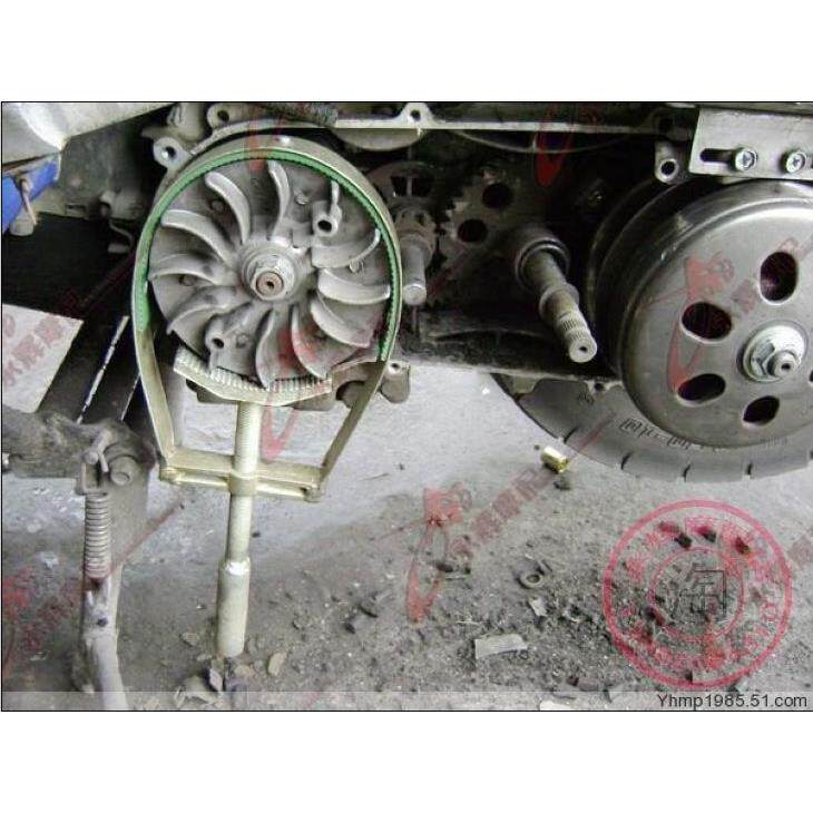 摩托车皮带轮普利盘磁力离合器拆卸工具飞轮固定钳扳手