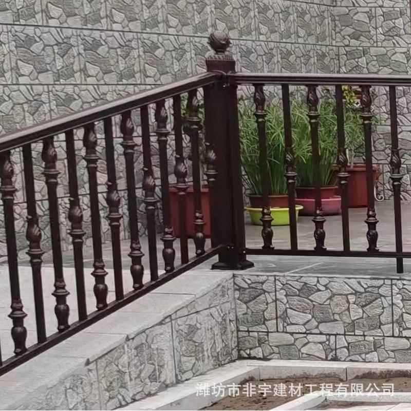 铝艺护栏室外围墙栏杆铝合金小区别墅庭院子户外隔离护栏厂家