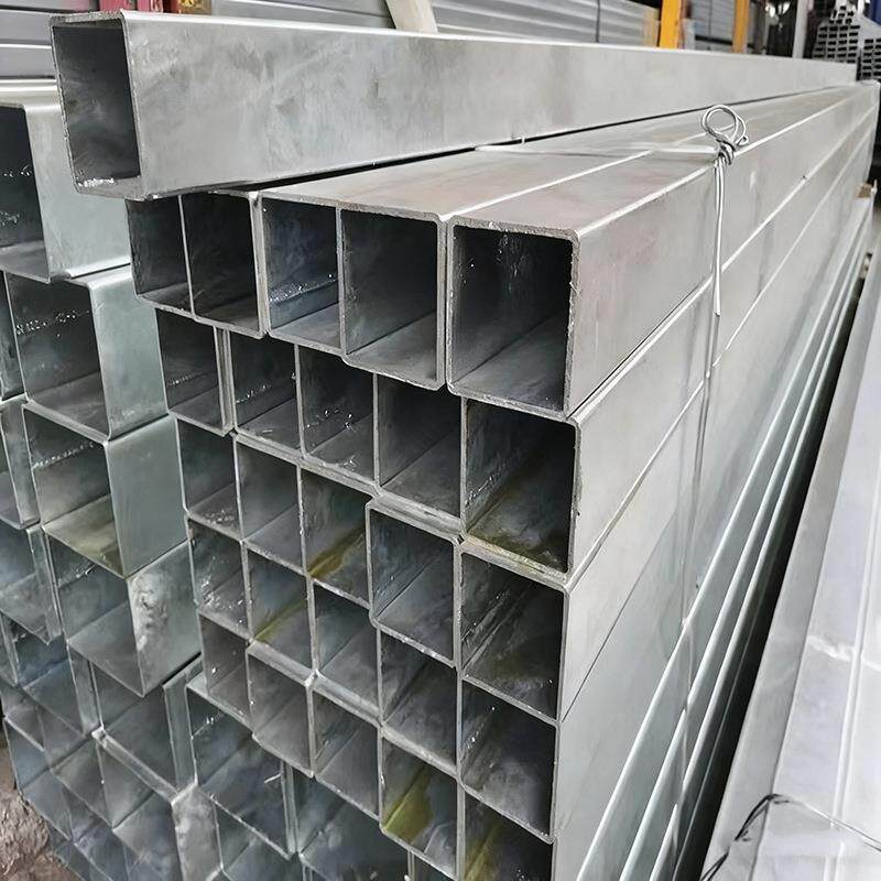 建筑工程热镀锌方管幕墙支架钢结构方管高锌层防腐蚀镀锌型材