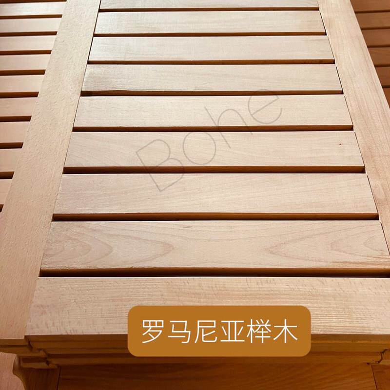 Sup级高端榉木床板透气排骨架塌塌米床板订制实木板