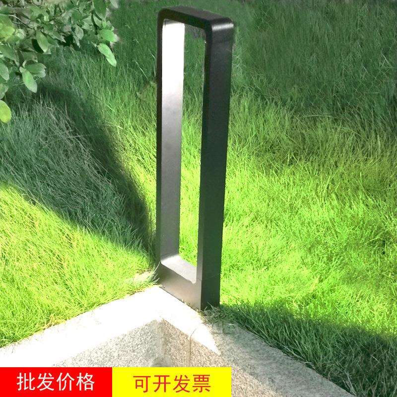 跨境led插地草地灯东方之门形草坪灯简约花园灯别墅庭院灯