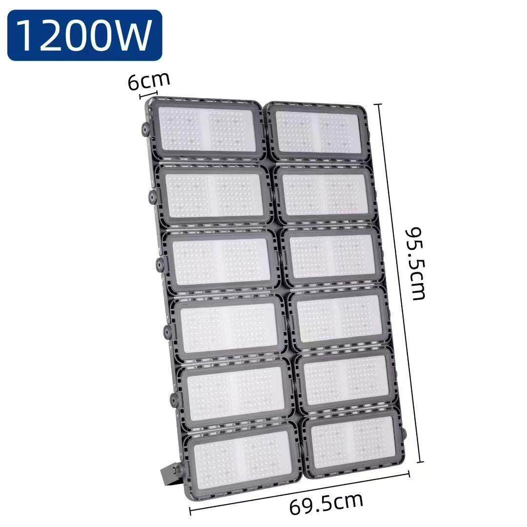LED 泛光投光灯模组隧道灯防水防尘工地投光大功率照明户外广场灯