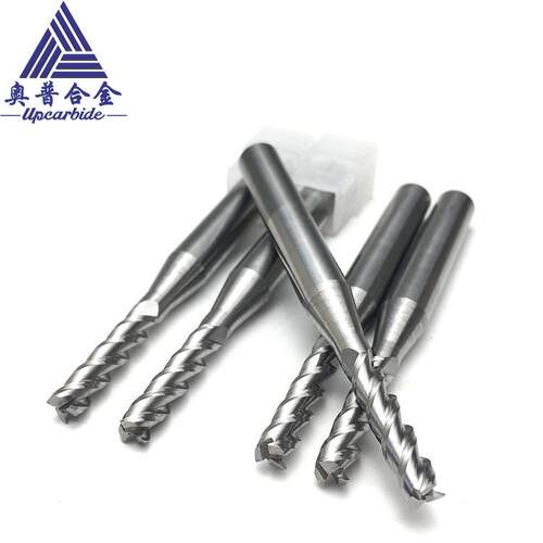 D5*25*D8*75*3FHRC55硬质合金铝用锥度平铣刀