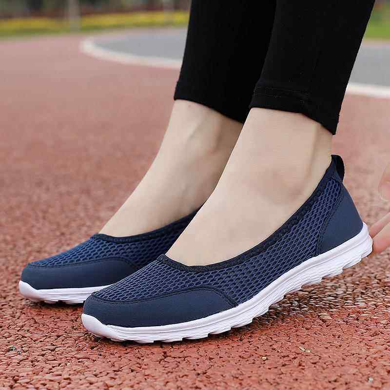 2026夏季新款大码浅口女鞋轻便大网网面孕妇鞋休闲鞋透气舒适网鞋,女鞋,时尚休闲鞋,淘宝优惠券,粉丝福利购,淘宝优惠卷