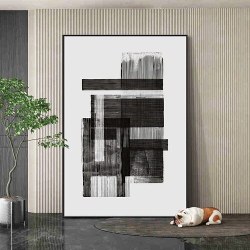 客厅装饰画 画沙发背景墙挂画 画简约大气落地画 画现代轻奢壁画