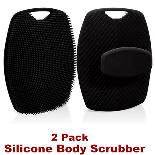Silicone Body Cleaning Scrubber Shower Exfoliating Loofah