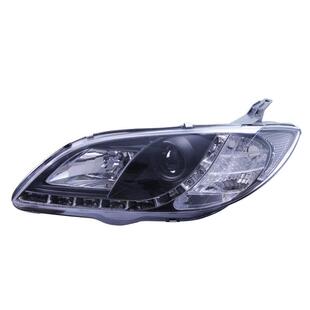 适用于06 LED日行灯双光透镜氙气大 12马自达3大灯总成改装