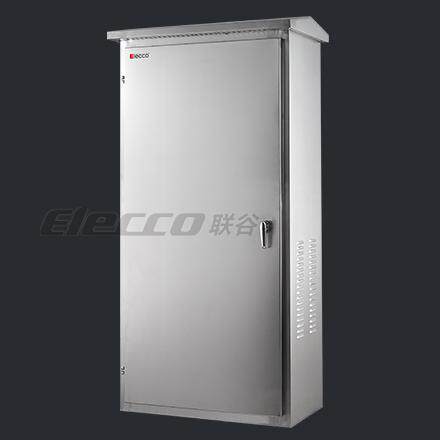 联谷不锈钢户外柜700*1700*370mm/落地动力柜IP55室外防水柜 B级