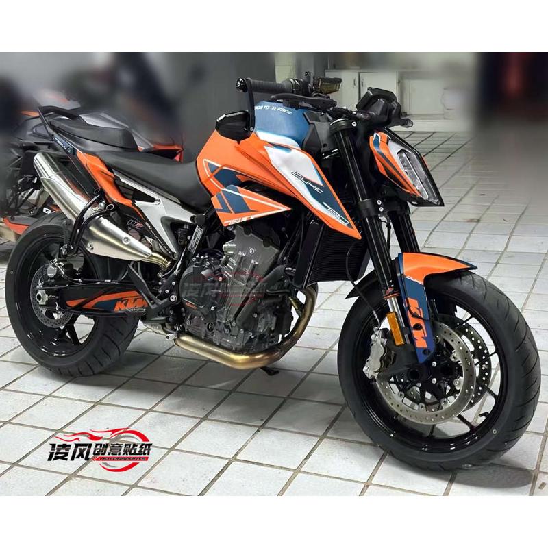KTM 杜克 duke 790 890 贴纸贴花版画全车贴拉花贴膜个性改装防水