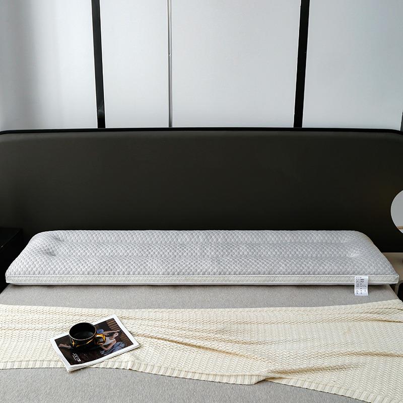 新款直销双人长枕头一体长枕芯助睡眠护颈椎整头1.2米1.5m1.8米情