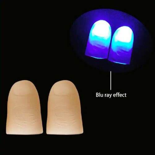 Finger Light Creative Pvc Finger Sleeves Can Dance A Pair