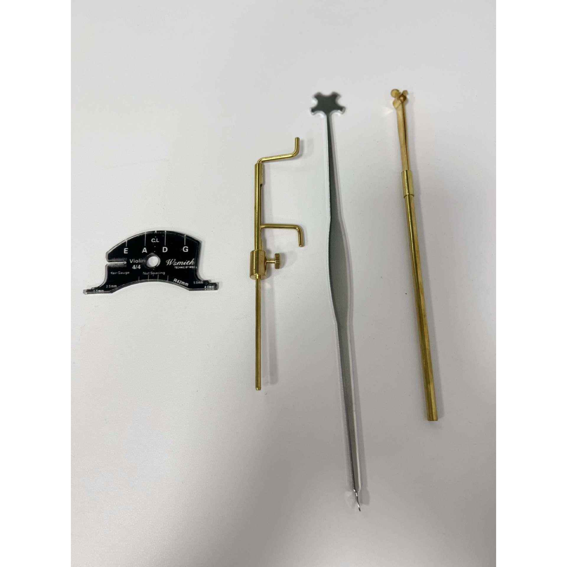 制作小提琴工具 音柱钩 音柱夹 音柱长度卡尺 琴码模板磨具
