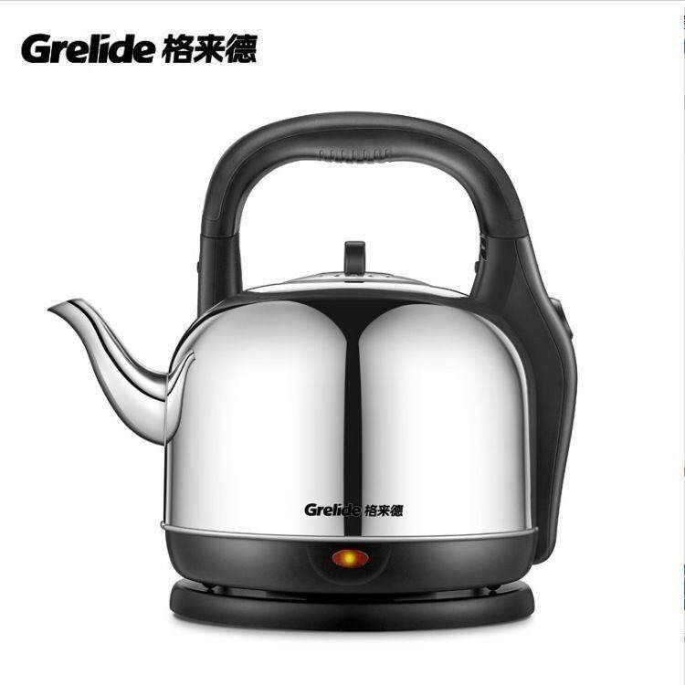 Grelide格来德电热水壶4.2升超大容量家用烧水壶自动断电底盘分离