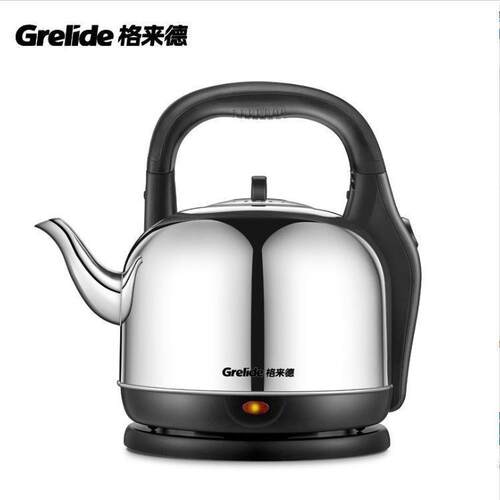Grelide格来德电热水壶4.2升超大容量家用烧水壶自动断电底盘分离