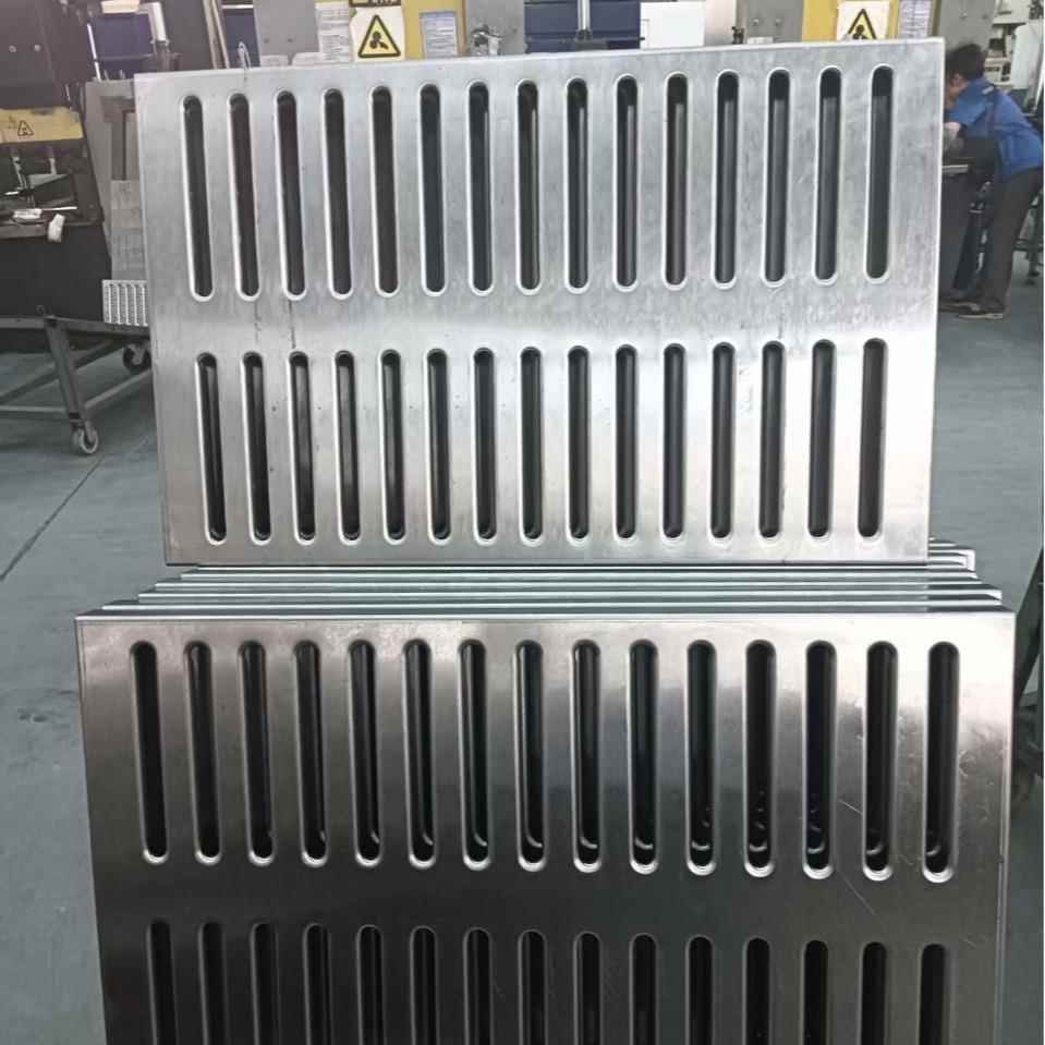 工厂地沟板盖板尺寸款式均可定沟槽防滑防雨304不锈钢排水沟盖板