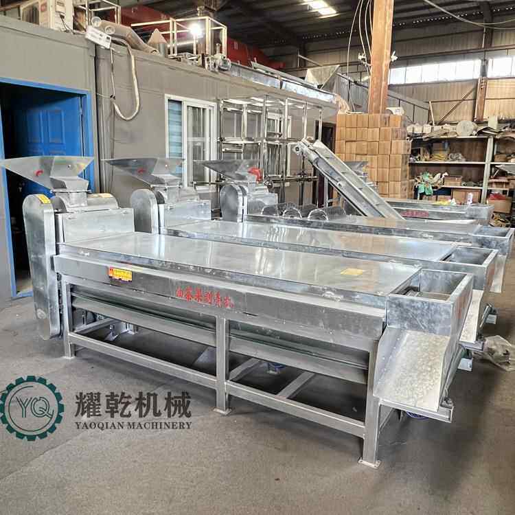 青皮茶果脱粒机 山茶籽脱壳机  新型无损茶油果剥壳机厂家