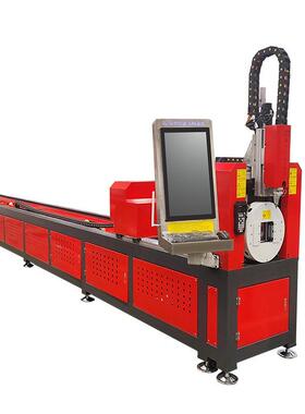 BNL-120免画图三维激光切管机方管高速冲切无废料工字钢角钢打孔