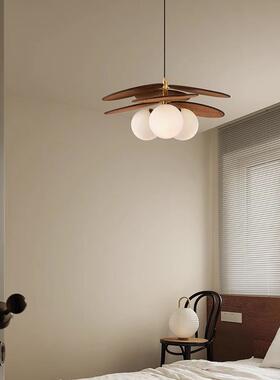 法复古中式古风式主卧室灯吊灯日藤编646餐餐厅灯书房阳桌台楼梯