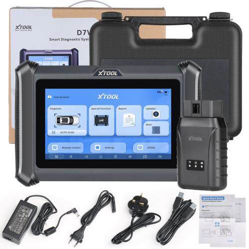 新款XTOOL D7W ALL System Car Diagnostic Tool CAN F D/DOI