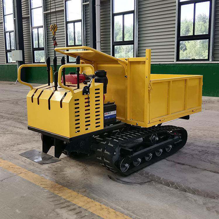 手扶式履带拖拉机 鱼塘拉鱼苗履带式运输车 转弯方便