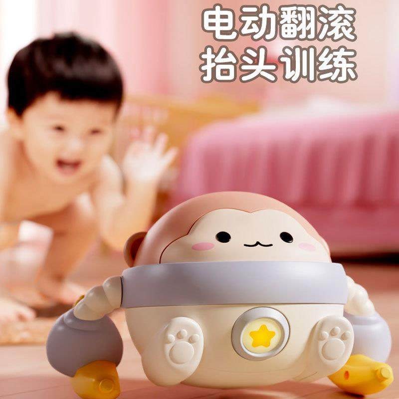 婴儿抬头练习0一1岁学爬玩具宝宝消耗体力6个月以上六7益智8早教9