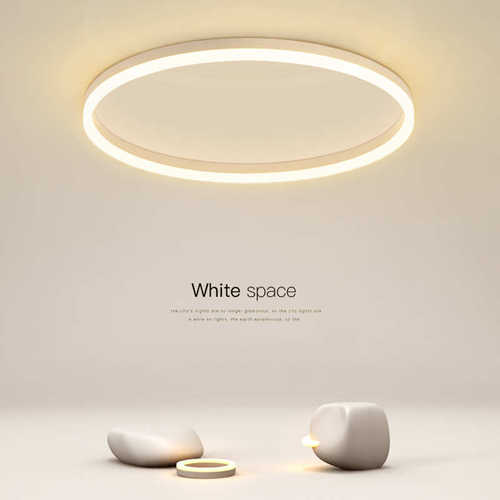 卧室灯水晶吸顶灯简约现代超薄主卧灯北欧轻奢led灯家用房间灯具