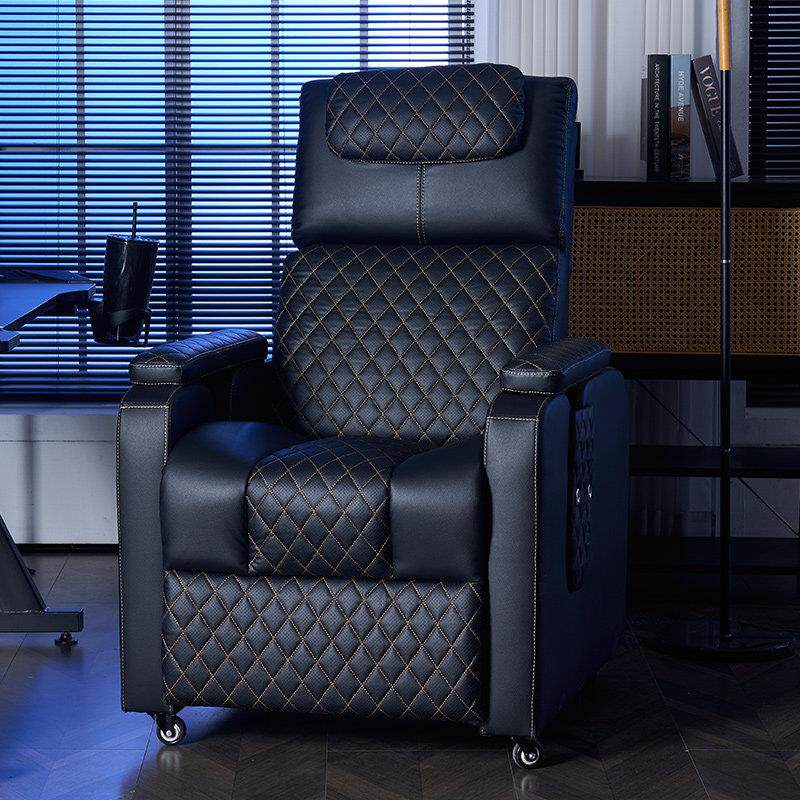 网咖电竞沙发舒适久坐可平躺升降扶手电筒竞椅家用网咖沙发懒人沙