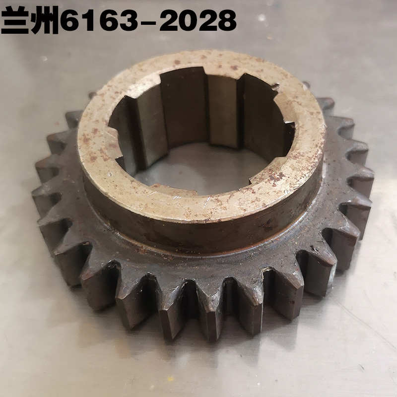 兰州机床厂CW6163 车床配件2028 齿轮 齿数27 外径87 内6-45×12