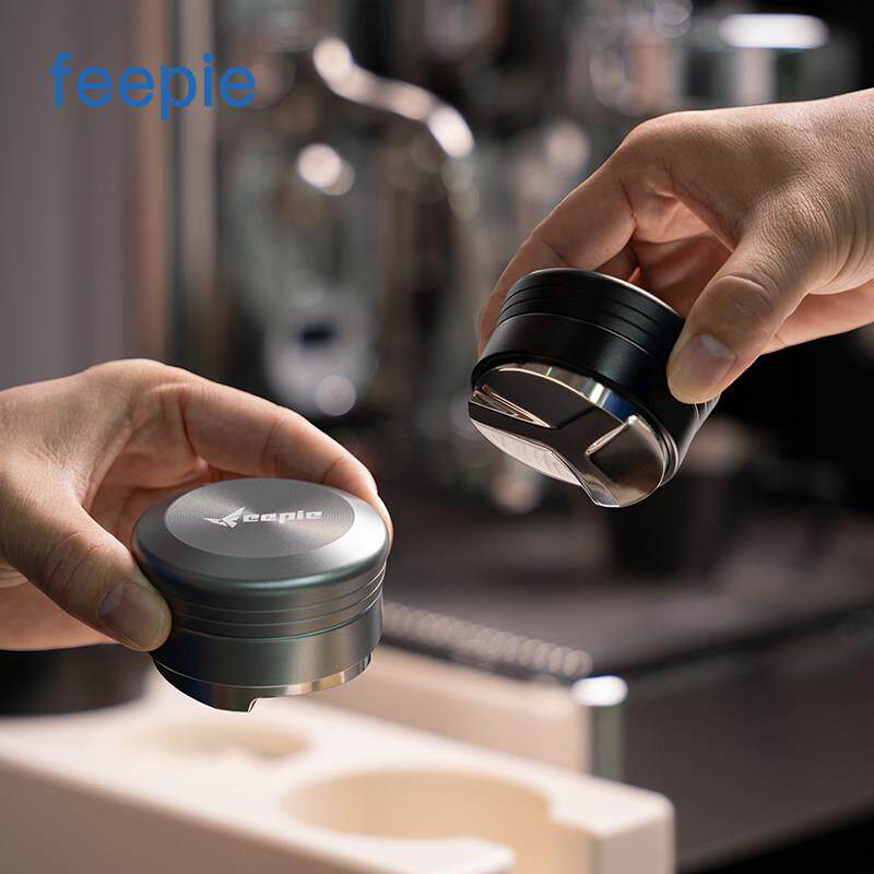 feepie啡派马卡龙咖啡布粉器意式咖啡机器具不锈钢三浆可调节高度