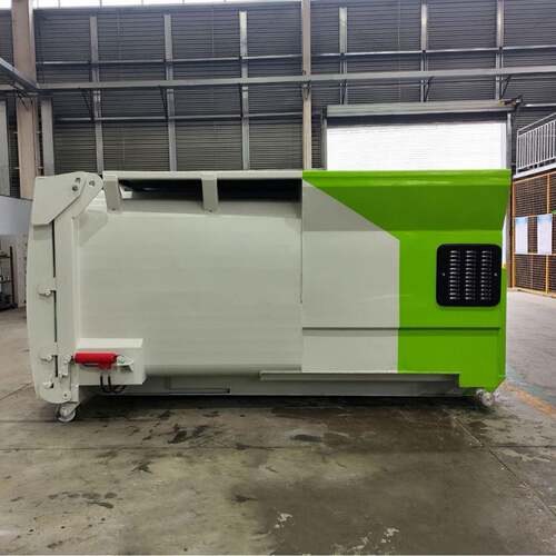 6立方移动式压缩垃圾站 勾臂垃圾车 景观站 分体站 地埋式垃圾站