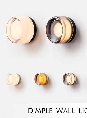 Dimple北欧极简现代洗手间防水户外客厅背景走廊过道卧室床头壁灯