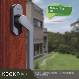 Kdok Cruuc门窗五金断桥铝纱窗综合系统窗弯平拉手玻璃拉手配件